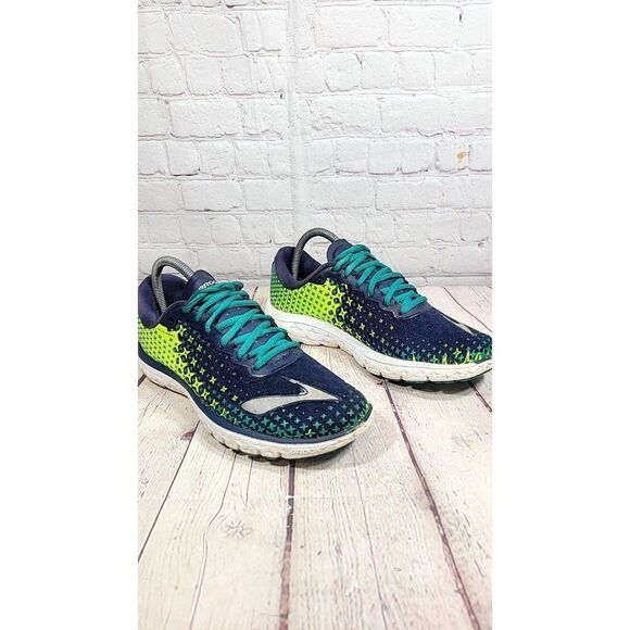 ☆ Brooks PureFlow 5 3D Fit Print Athletic Running Shoes Women's Size 9.5 - Picture 4 of 8
